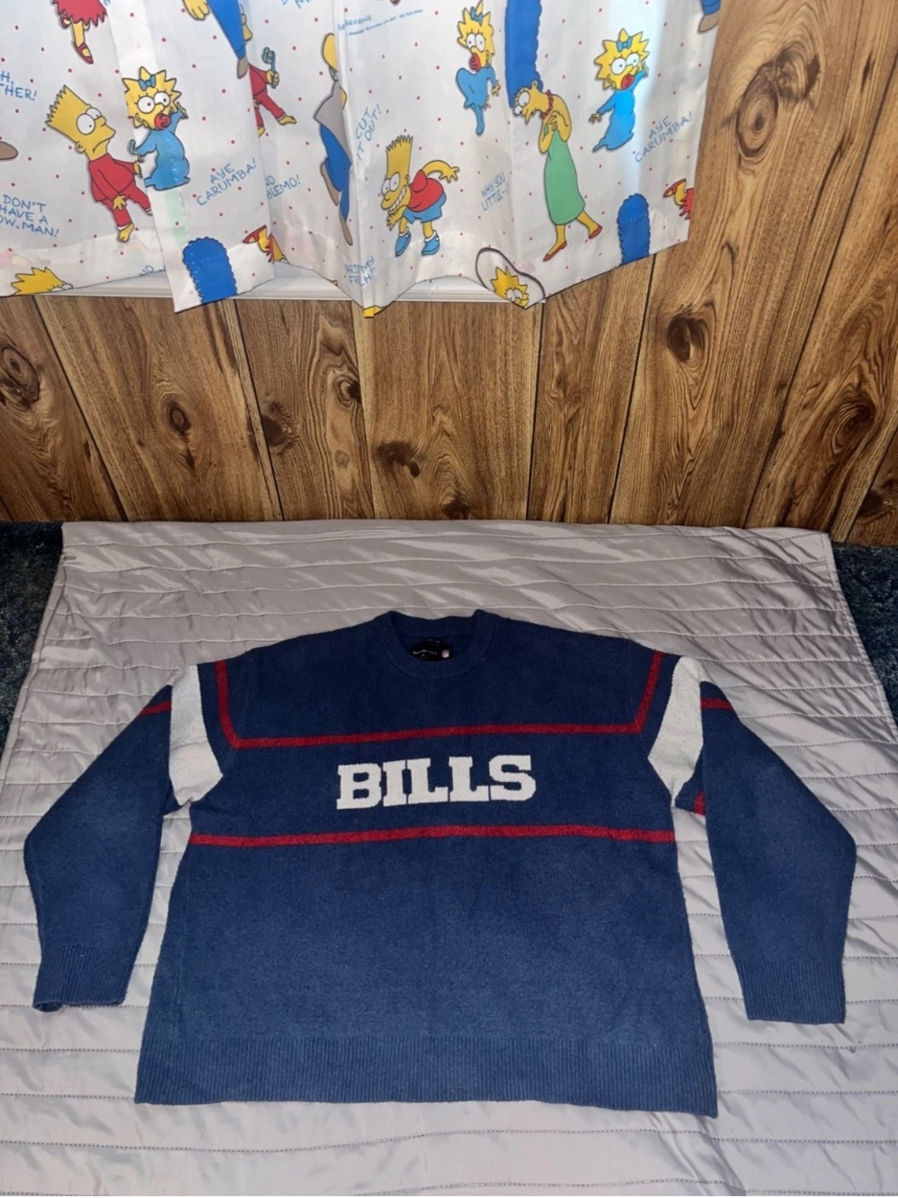 Buffalo Bills Abercrombie & Fitch Sweater Oversized XL